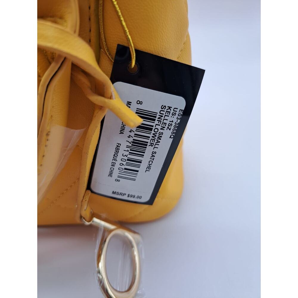 Bebe Women's Kellen Satchel Bag Sunflower‎ Small - Picture 2 of 12